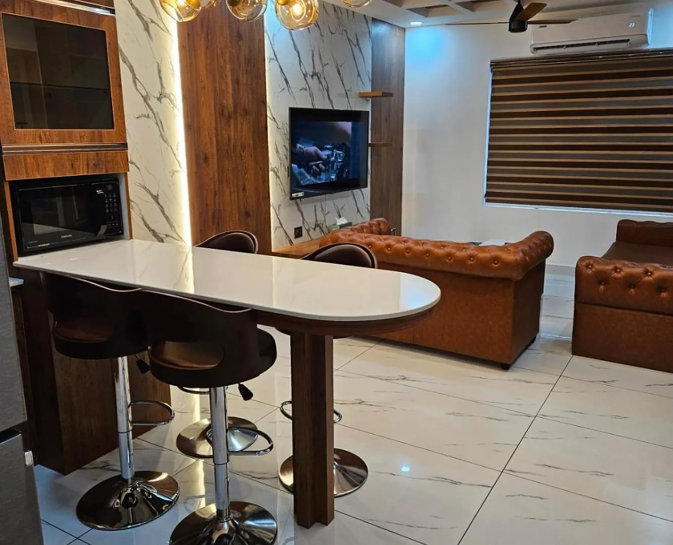 The Pink Luxe Apartment Thiruvananthapuram